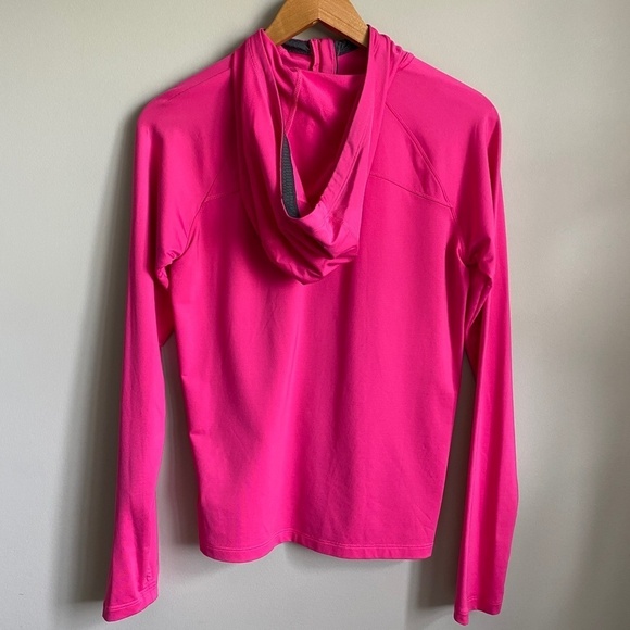 Tuff Athletics Women's Lightweight Pink Athletic Zip Up Hoodie Jacket Medium - Picture 7 of 15